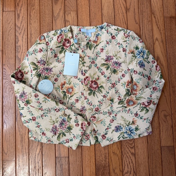 Hill House Jackets & Blazers - Hill House Tapestry Trellis Jacket